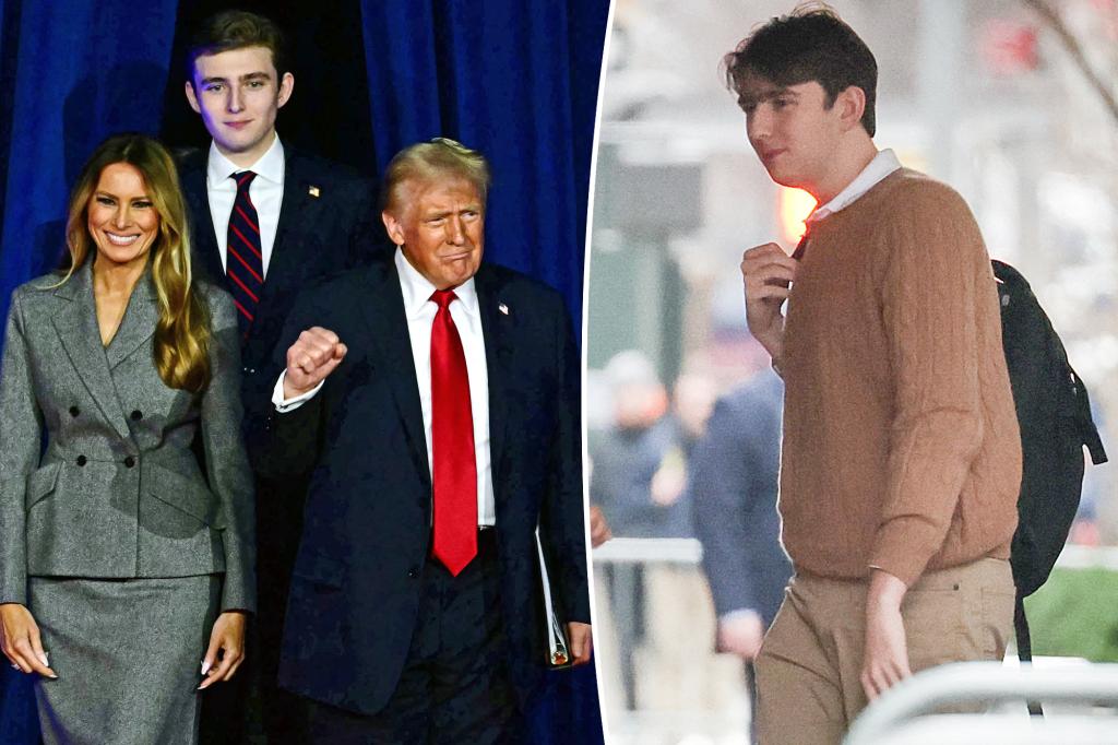 Barron Trump may have made millions of lucrative family crying firm: Report