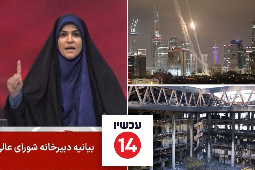 Iran plans vengeful attacks on Israeli news channels, posts evacuation warnings