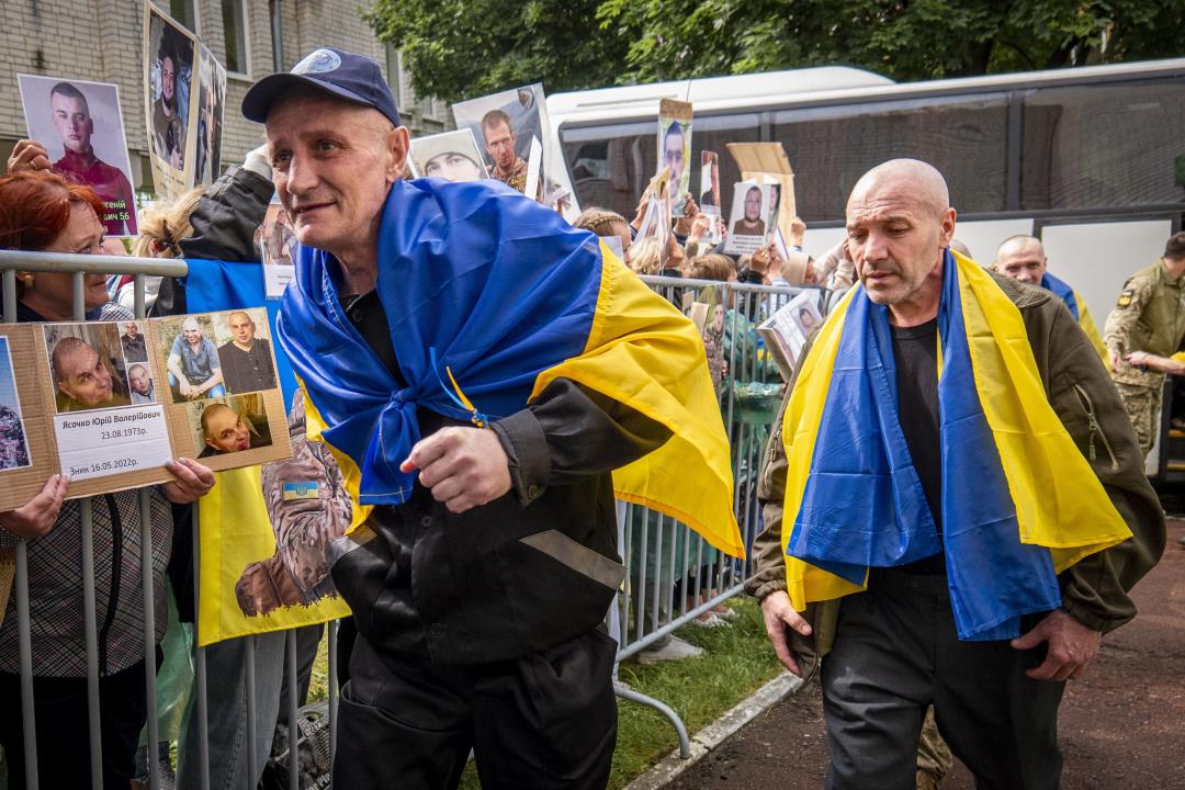 Russia repatriated the remains of its soldiers