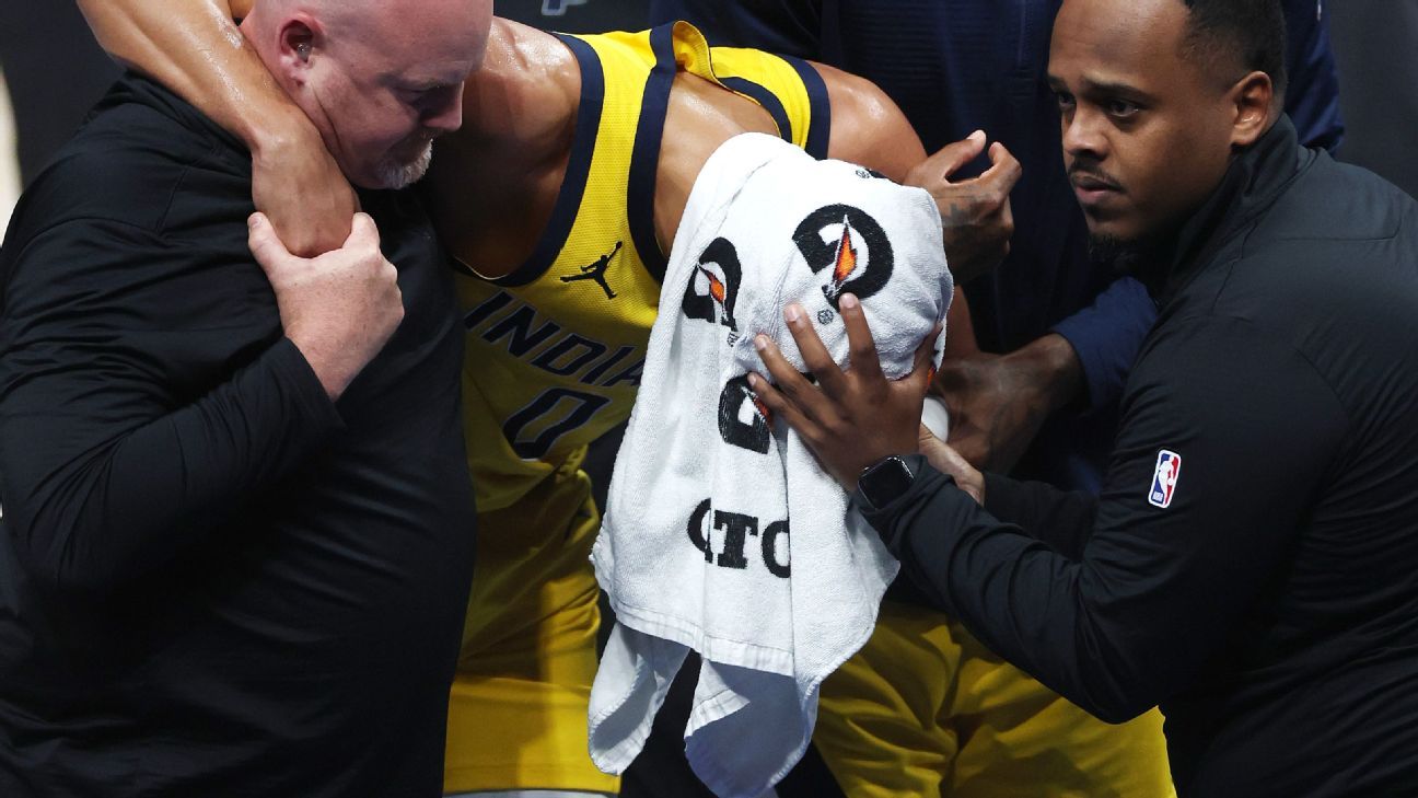 Pacers’ Tyrese Haliburton Leave Game 7 with Achilles injury