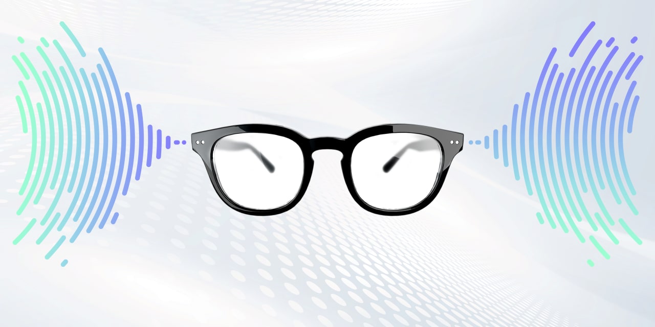 Goggles with internal auditory devices: it just makes sense