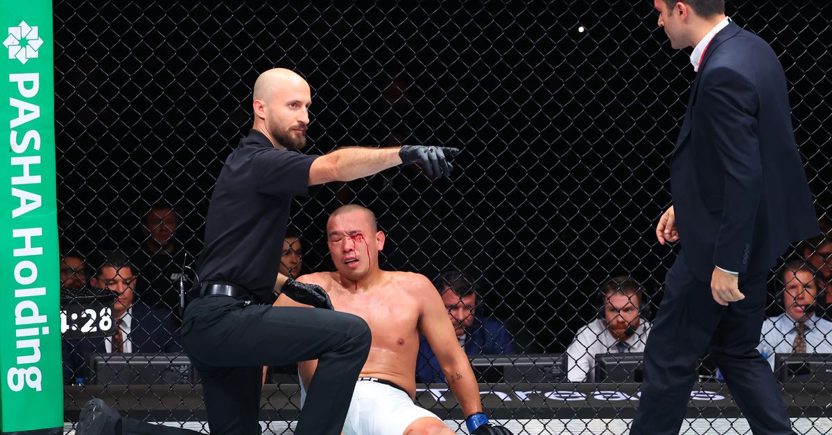 ‘It’s f*cking illegal’: prose responds to chaotic, foul Jun Yong Park victory on UFC Baku