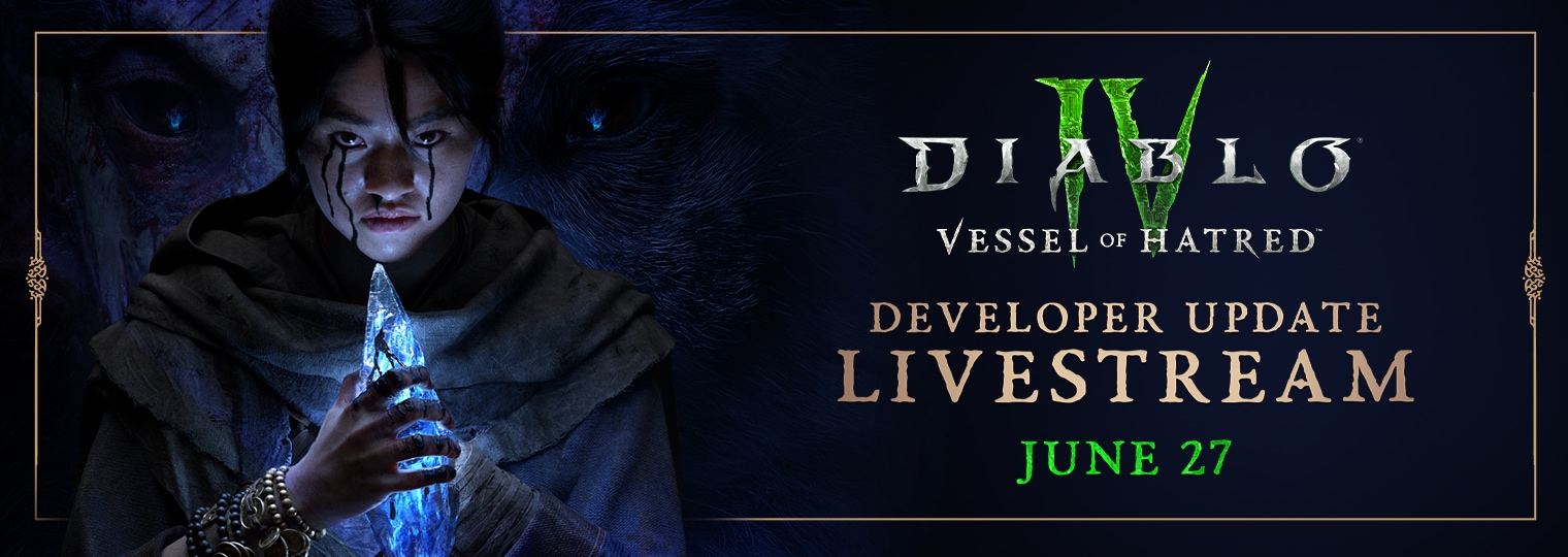 Next developer update Livestream – Diablo IV – Blizzard Join our news