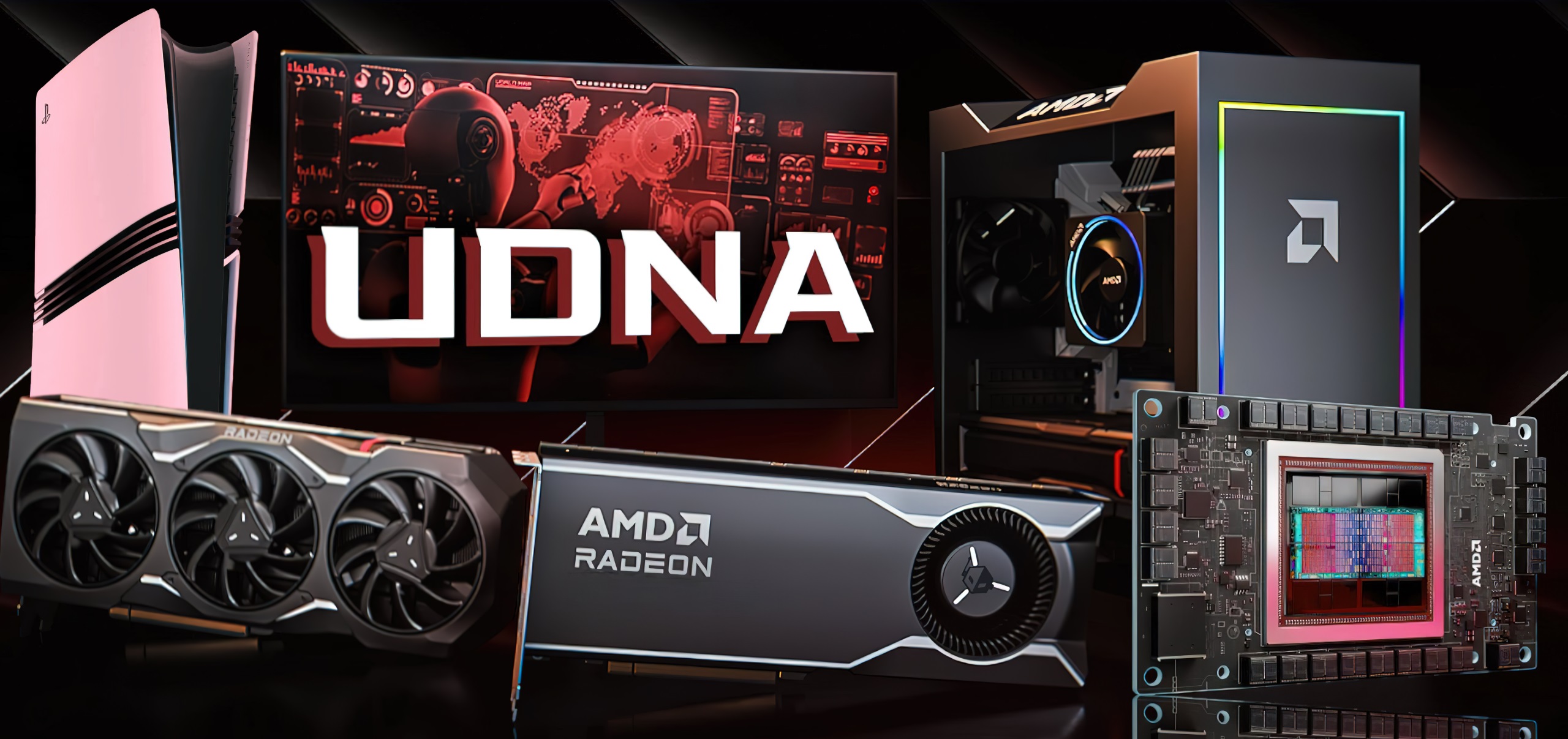 Radeon GPU, PlayStation-Next & Xbox-Next AMD’s Next Udna Architecture, Raster, 2x was 20% faster in 2x