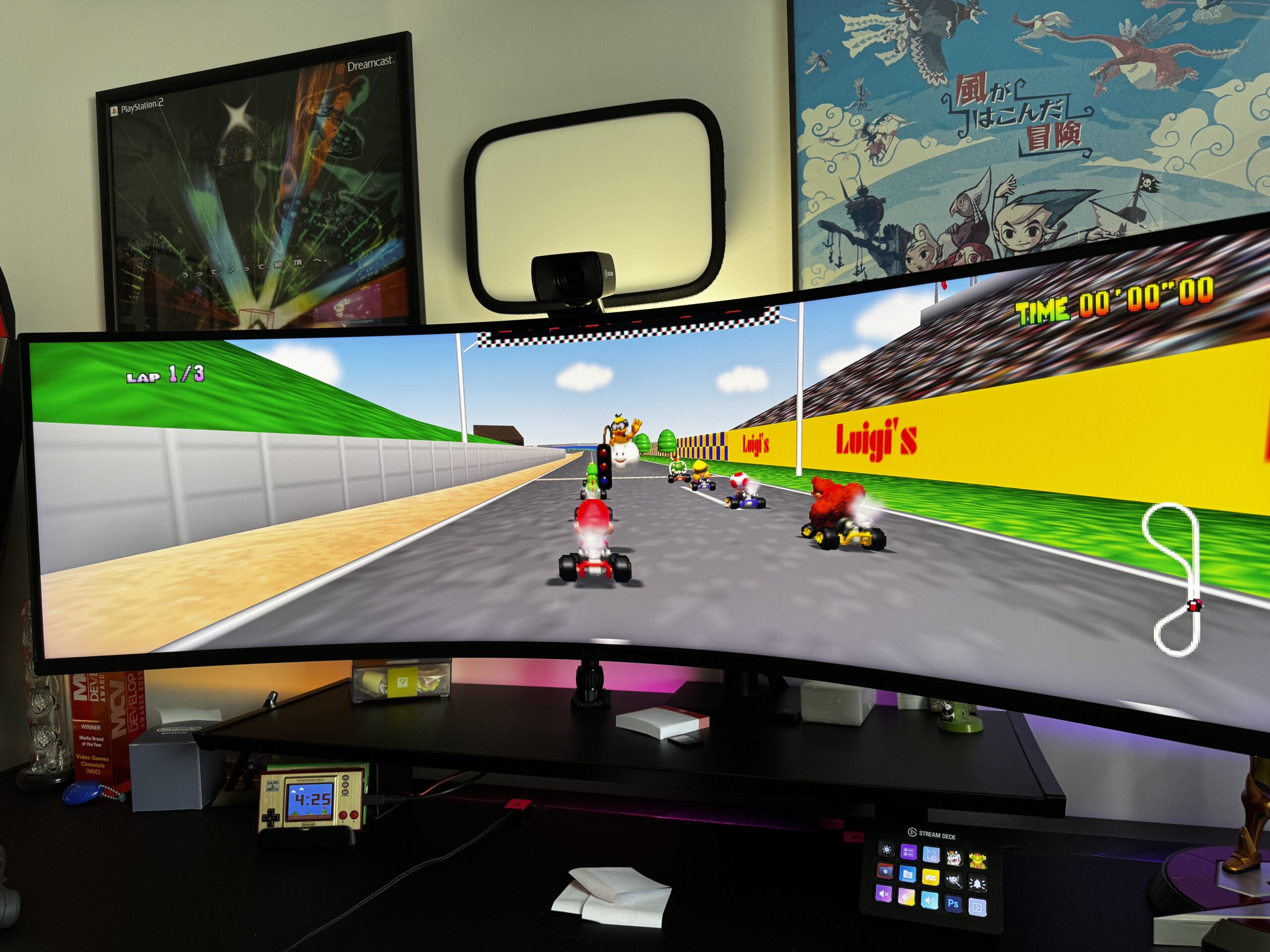 Fan-Made Mario card was released with 64 PC Port, Trace Editor and Ultrawide Support