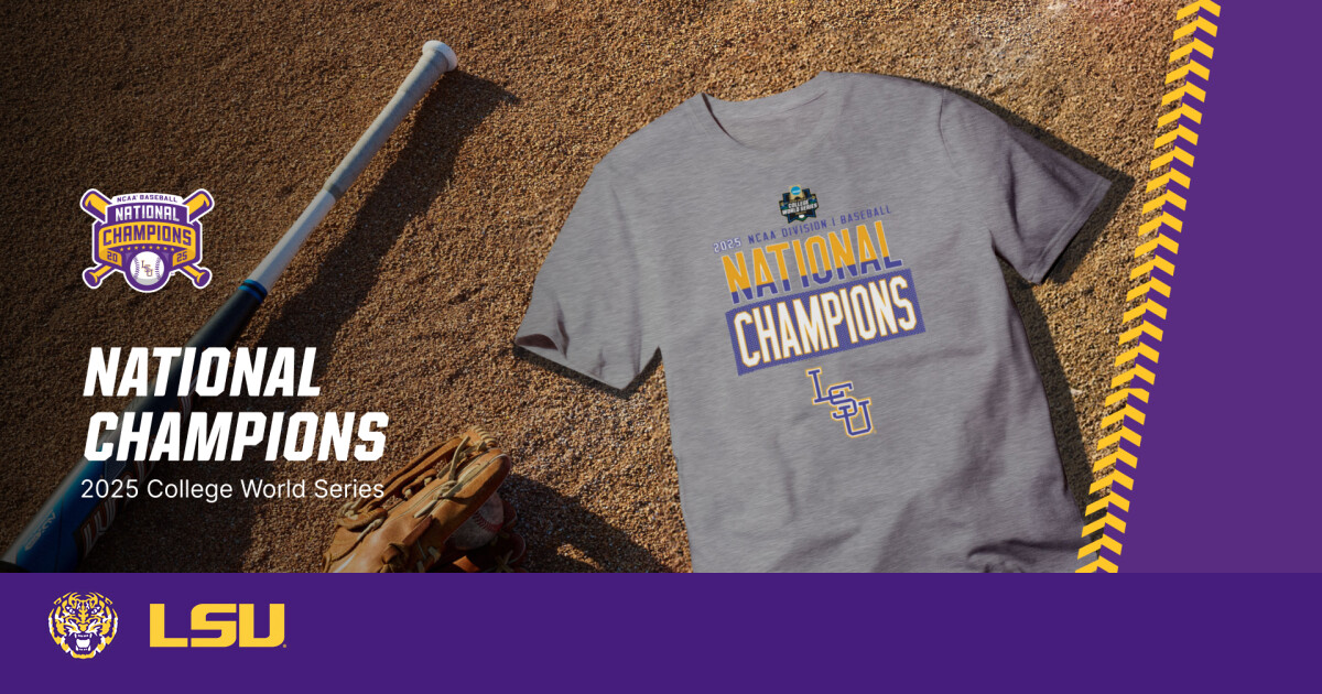 Buy your official 2025 LSU National Championships – LSU