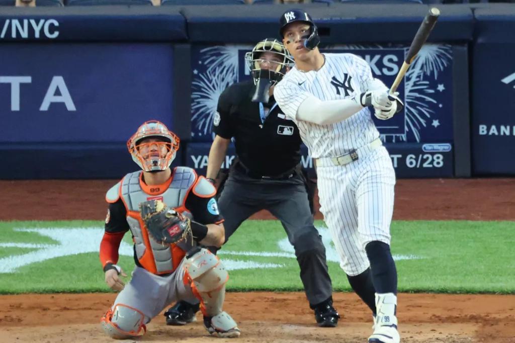 Aaron Judge explodes Homer in Yankees’ loss of Orioles
