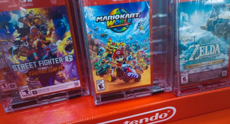 Nintendo Stock (NTDOF) Third Party Switches 2 game sales