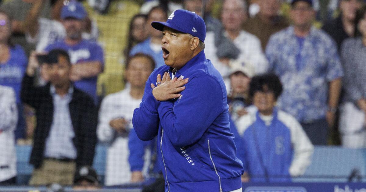 Dodgers -Manager Dave Roberts suspended one match by MLB